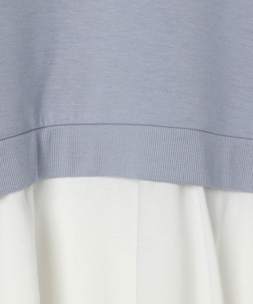 GLOBAL WORK(グローバルワーク)の「ライトクッションレイヤードプルオーバー/157722(スウェット・キッズ・サックスブルー/グレイッシュベージュ/ピンク/パープル・110cm/150cm/120cm/140cm/160cm/100cm/130cm)」の8枚目の写真