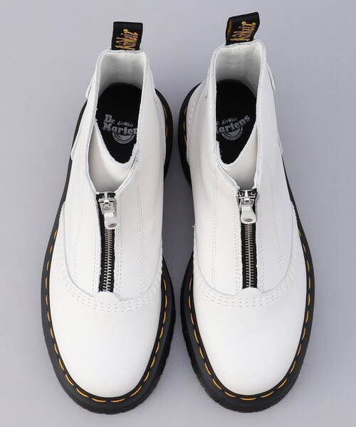 Dr. Martens（ドクターマーチン）の「Dr.Martens/ドクターマーチン JETTA厚底フロントジップブーツ（ブーツ・レディース・ホワイト/ブラック・4/6/5）」の7枚目の写真