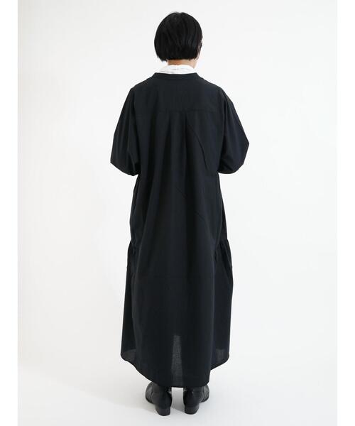 Lugnoncure(ルノンキュール)の「タイプライター脇ティアードワンピース(ワンピース・レディース・ブラック/ベージュ/ネイビー・フリ-)」の16枚目の写真