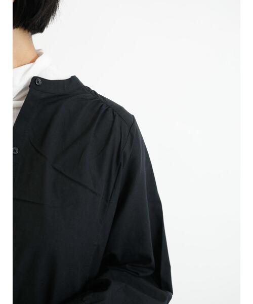 Lugnoncure(ルノンキュール)の「タイプライター脇ティアードワンピース(ワンピース・レディース・ブラック/ベージュ/ネイビー・フリ-)」の18枚目の写真