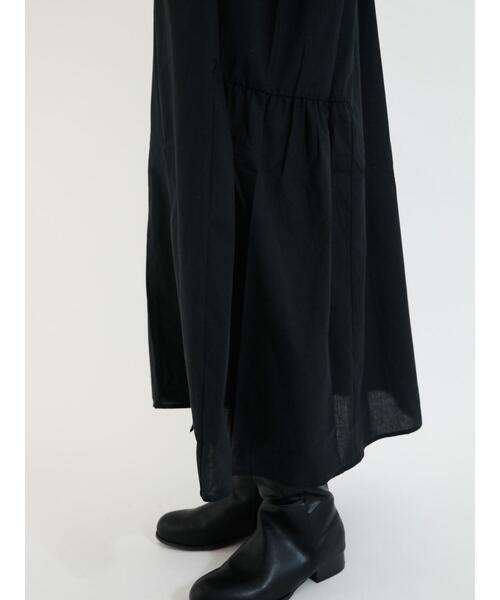 Lugnoncure(ルノンキュール)の「タイプライター脇ティアードワンピース(ワンピース・レディース・ブラック/ベージュ/ネイビー・フリ-)」の20枚目の写真