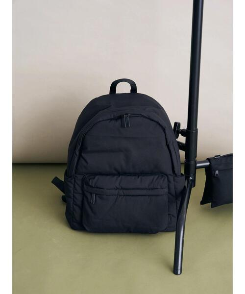 koe（コエ）の「ボンディングピローリュック*（バックパック/リュック・レディース・ブラック/グレー/オレンジ・FREE）」の5枚目の写真