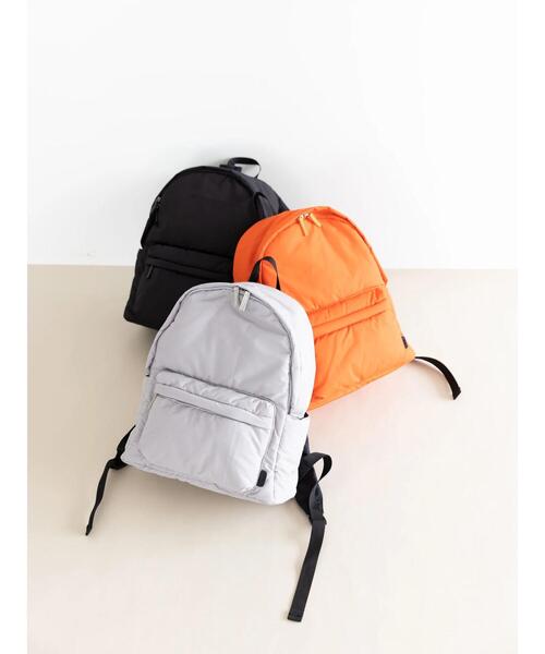 koe（コエ）の「ボンディングピローリュック*（バックパック/リュック・レディース・ブラック/グレー/オレンジ・FREE）」の10枚目の写真