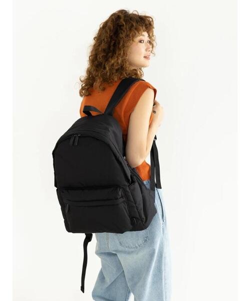 koe（コエ）の「ボンディングピローリュック*（バックパック/リュック・レディース・ブラック/グレー/オレンジ・FREE）」の12枚目の写真