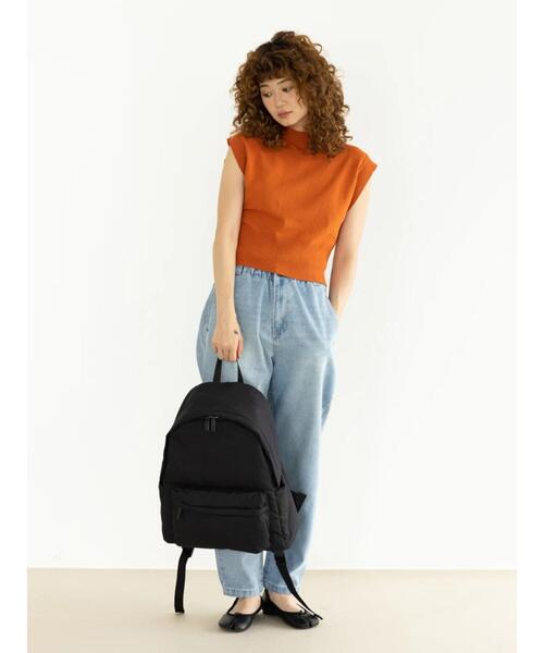 koe（コエ）の「ボンディングピローリュック*（バックパック/リュック・レディース・ブラック/グレー/オレンジ・FREE）」の14枚目の写真