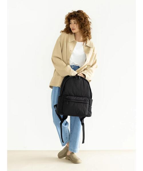 koe（コエ）の「ボンディングピローリュック*（バックパック/リュック・レディース・ブラック/グレー/オレンジ・FREE）」の15枚目の写真