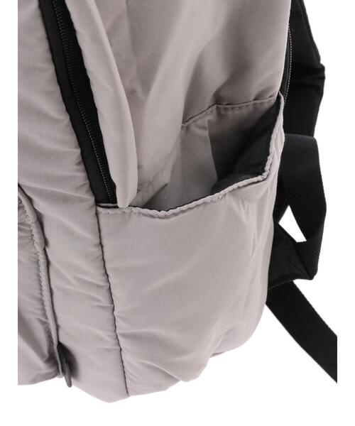 koe（コエ）の「ボンディングピローリュック*（バックパック/リュック・レディース・ブラック/グレー/オレンジ・FREE）」の22枚目の写真