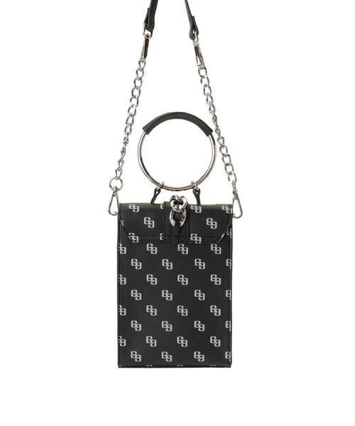 GYDA（ジェイダ）の「GG Round handle バッグ（ショルダーバッグ・レディース・ブラック/オフホワイト・FREE）」の16枚目の写真