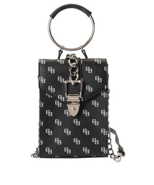 GYDA（ジェイダ）の「GG Round handle バッグ（ショルダーバッグ・レディース・ブラック/オフホワイト・FREE）」の22枚目の写真