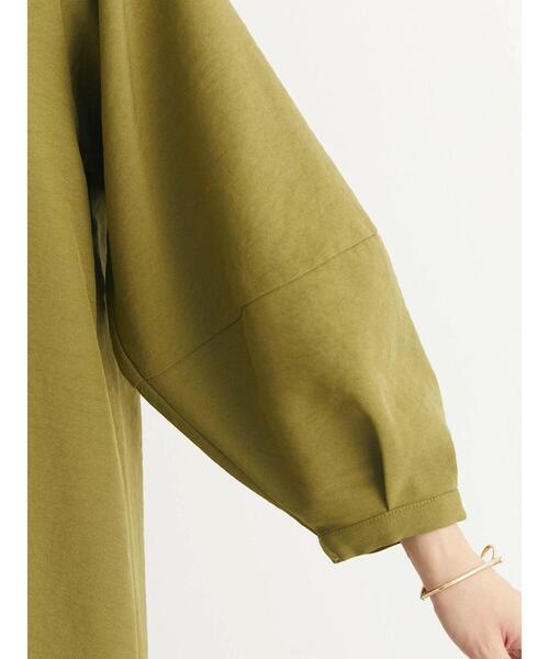 ELENCARE DUE（エレンカーレデュエ）の「・ELENCARE DUE バルーンスリーブワンピース（ワンピース・レディース・カーキ/ベージュ/ブラック・FREE）」の17枚目の写真