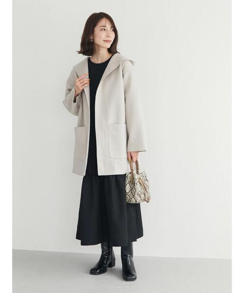 ELENCARE DUE（エレンカーレデュエ）の「・ELENCARE DUE バルーンスリーブワンピース（ワンピース・レディース・カーキ/ベージュ/ブラック・FREE）」の15枚目の写真