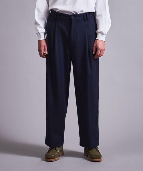 MONKEY TIME（モンキータイム）の「＜monkey time＞ FLANNEL WIDE 2P PANTS/パンツ（その他パンツ・メンズ・ブラック/ネイビー・L/S/M）」の7枚目の写真