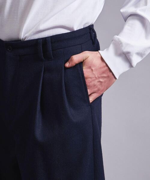 MONKEY TIME（モンキータイム）の「＜monkey time＞ FLANNEL WIDE 2P PANTS/パンツ（その他パンツ・メンズ・ブラック/ネイビー・L/S/M）」の19枚目の写真