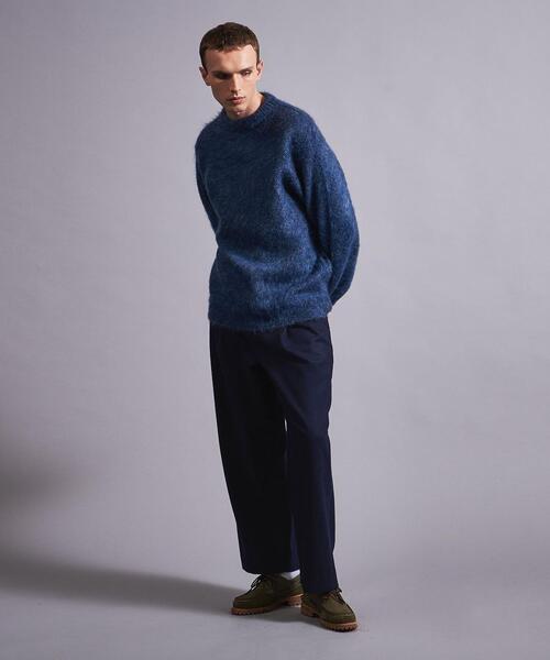 MONKEY TIME（モンキータイム）の「＜monkey time＞ FLANNEL WIDE 2P PANTS/パンツ（その他パンツ・メンズ・ブラック/ネイビー・L/S/M）」の5枚目の写真