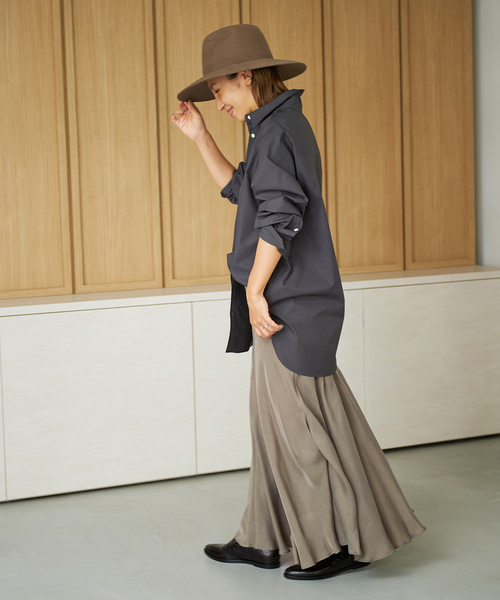 plage(プラージュ)の「BD シャツ(シャツ/ブラウス・レディース・グレー/ホワイト/サックスブルー・FREE)」の12枚目の写真