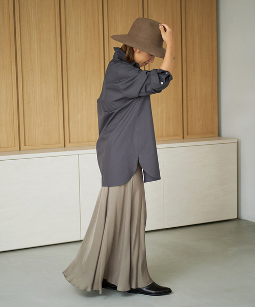 plage(プラージュ)の「BD シャツ(シャツ/ブラウス・レディース・グレー/ホワイト/サックスブルー・FREE)」の14枚目の写真