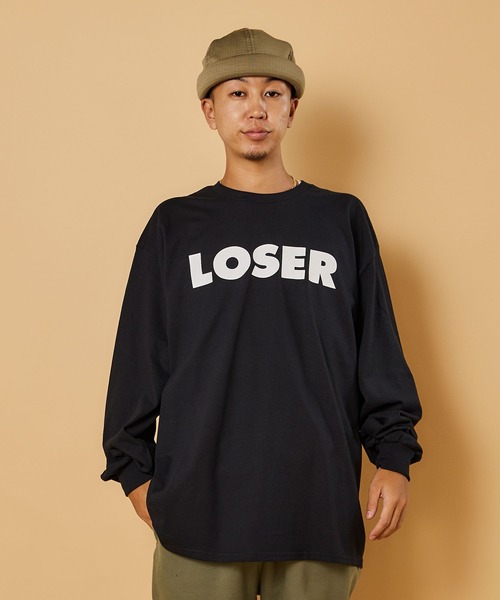 SUB POP(サブポップ)の「L/S PRINT TEE "LOSEER" / ロングスリーブ プリント ティー"ルーザー”(Tシャツ/カットソー・メンズ・ホワイト/ブラック・LARGE/X-LARGE/MEDIUM/SMALL)」の17枚目の写真
