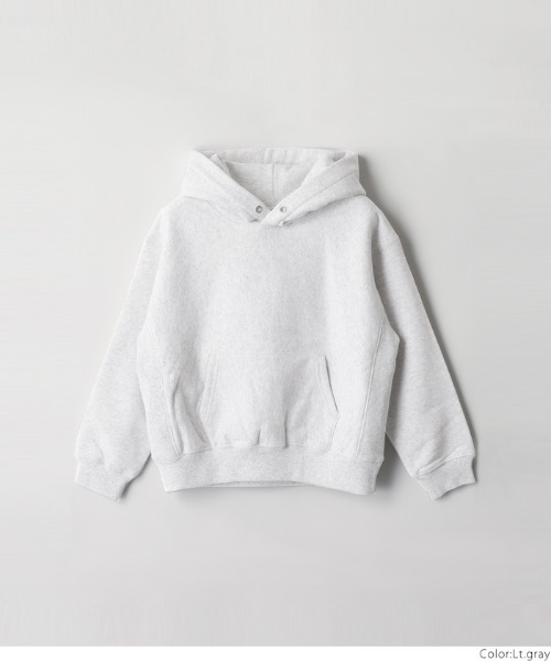 coca（coca）（コカ）の「【WEB限定セール】キッズ 親子お揃い裏起毛フーディー（スウェット・キッズ・ブルー/グレー/チャコールグレー/ブラック/ライトグレー/ネイビー/アイボリー・100/110/120/130/140）」の18枚目の写真