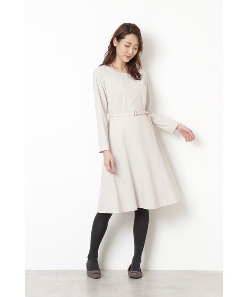 セール ブランド古着 長袖ワンピース ワンピース Natural Beauty Basic ナチュラルビューティーベーシック のファッション通販 Zozoused