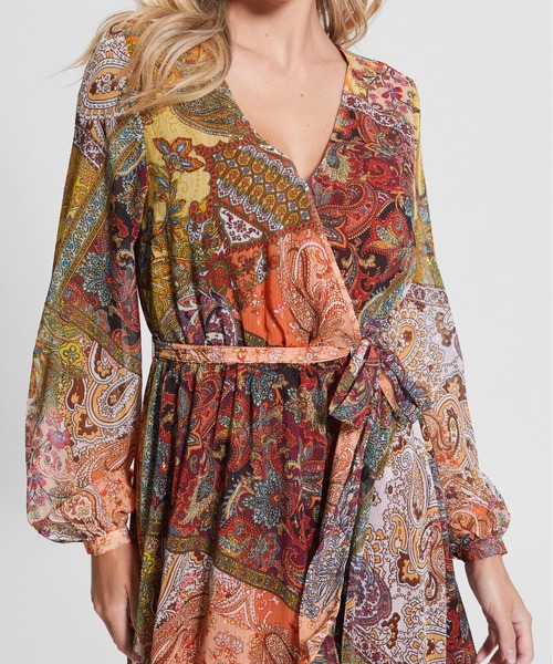 Guess（ゲス）の「Oriane Maxi Dress（ワンピース・レディース・その他・X-SMALL/SMALL/MEDIUM）」の10枚目の写真