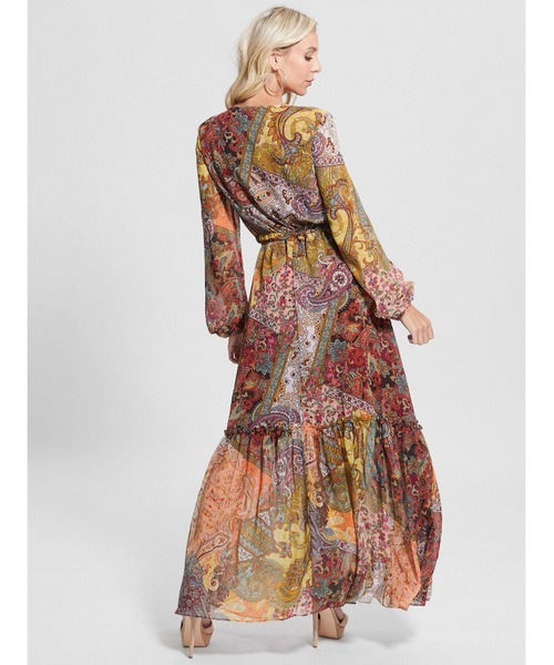 Guess（ゲス）の「Oriane Maxi Dress（ワンピース・レディース・その他・X-SMALL/SMALL/MEDIUM）」の12枚目の写真