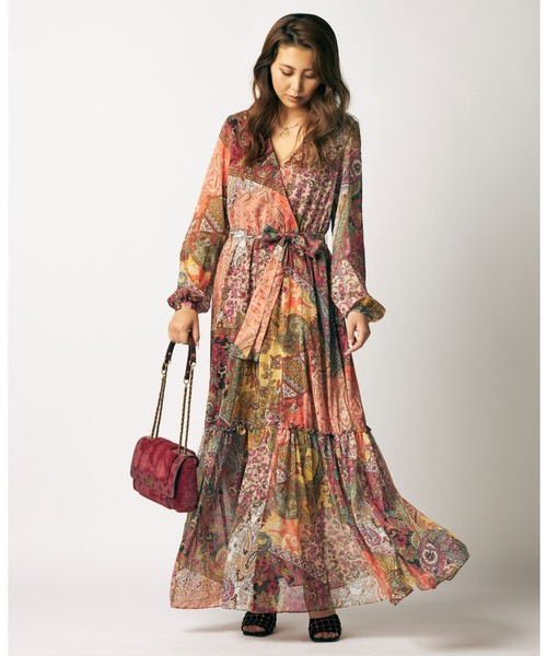 Guess（ゲス）の「Oriane Maxi Dress（ワンピース・レディース・その他・X-SMALL/SMALL/MEDIUM）」の13枚目の写真