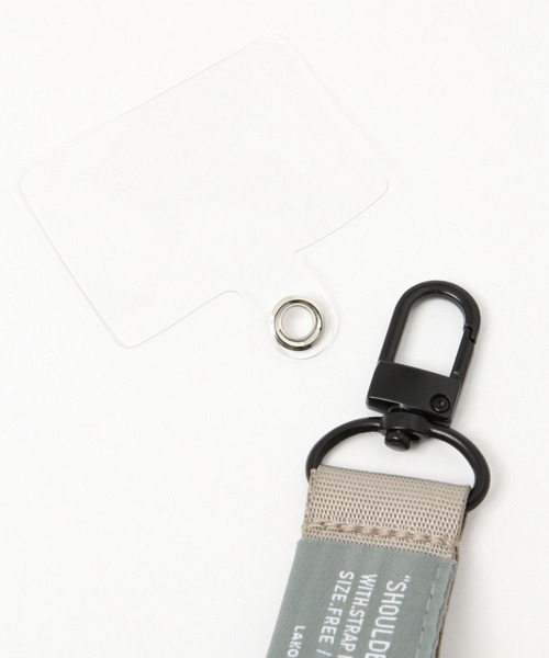 LAKOLE（ラコレ）の「マルチスマホストラップベルト / 174935（スマホグッズ・レディース・オレンジ/ベージュ/グレー/チャコール・FREE）」の11枚目の写真