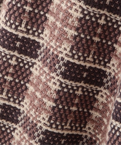 PROPORTION BODY DRESSING（プロポーションボディドレッシング）の「チェックドッキングニットワンピース / 1212240025（ワンピース・レディース・ダークグレー/オフホワイト/グレー・MEDIUM/SMALL）」の18枚目の写真