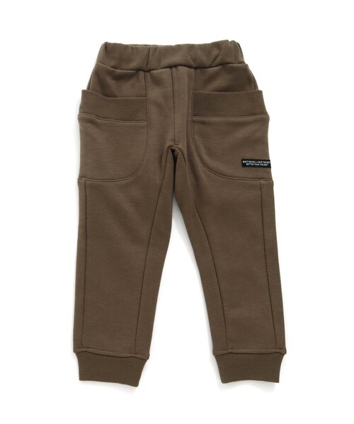 F.O.KIDS(エフオーキッズ)の「裏シャギーカットソーパンツ_吸水速乾_あったか(その他パンツ・キッズ・マスタード/カーキ/ブラウン/レインボー/グレー・95/110/120/90/130/100/80/140)」の2枚目の写真