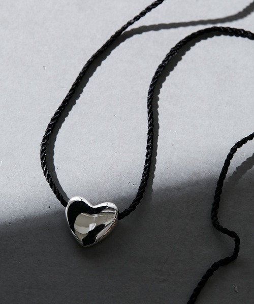 【ANNIKA INEZ】 ハートシルバー ペンダントネックレス★国内発 ANNIKA INEZ アニカイネズ ネックレス Heart Necklace Sml 587