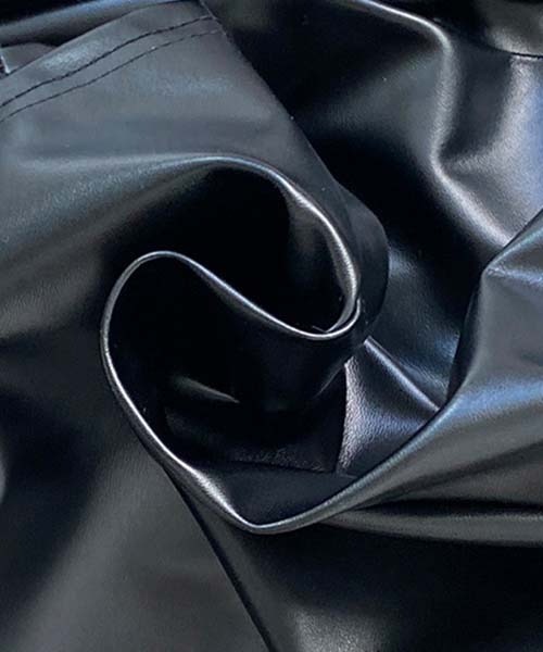 BEIDELLI（ベイデリー）の「[BELLIDE MADE] ウエストゴムフェイクレザーショートパンツ（その他パンツ・レディース・ベージュ/ブラック・FREE）」の7枚目の写真