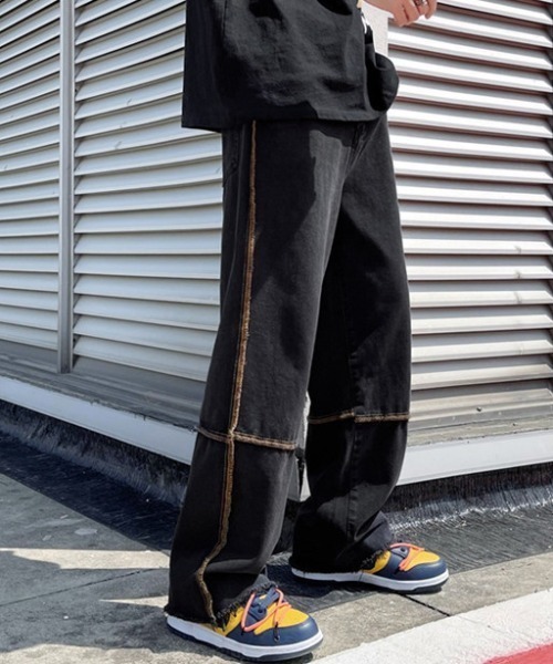 MGV(エムジーヴィー)の「ストレートラインデニム(デニムパンツ・メンズ・ブラック/ライトブルー/ホワイト・MEDIUM/LARGE/X-LARGE)」の9枚目の写真
