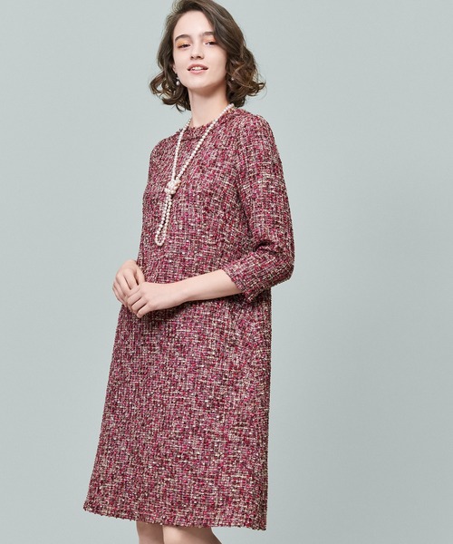 ニコルツィードネオ ワンピース ワンピース Strawberry Fields ストロベリーフィールズ のファッション通販 Zozotown