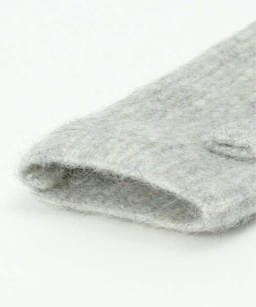 notch.（ノッチ）の「ウール混アームウォーマー（手袋・レディース・グリーン/ライトグレー/ブルー・ONESIZE）」の11枚目の写真