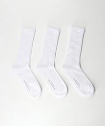 green label relaxing（グリーンレーベルリラクシング）の「GLR クルー 3P ソックス（ソックス/靴下）」