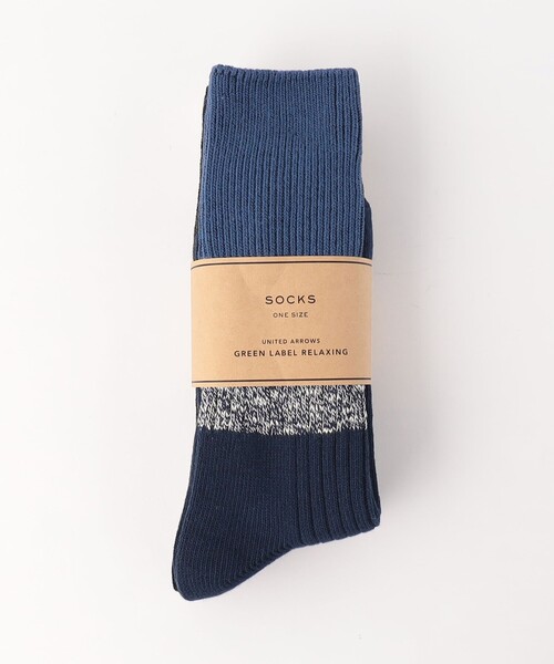 green label relaxing(グリーンレーベルリラクシング)の「GLR クルー 3P ソックス(ソックス/靴下・メンズ・ナチュラル/その他1/オフホワイト/ホワイト/その他2/その他3/その他4/その他5/その他6・FREE)」の12枚目の写真