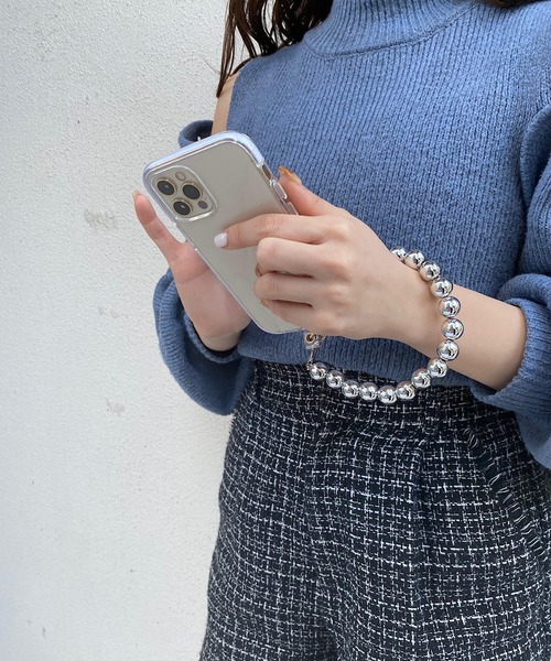 Chico（チコ）の「パールスマホショルダーストラップ（スマホグッズ・レディース・ホワイト/シルバー・FREE）」の12枚目の写真