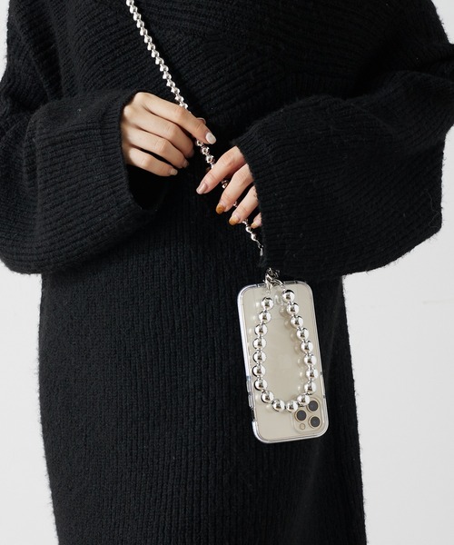 Chico（チコ）の「パールスマホショルダーストラップ（スマホグッズ・レディース・ホワイト/シルバー・FREE）」の16枚目の写真