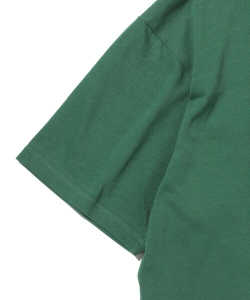 B:MING by BEAMS（ビーミングバイビームス）の「B:MING by BEAMS / フォトプリント クルーネック Tシャツ（Tシャツ/カットソー・メンズ・グリーン/オフホワイト・SMALL/MEDIUM/LARGE/X-LARGE）」の3枚目の写真