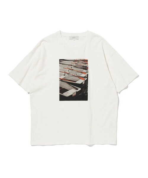 B:MING by BEAMS（ビーミングバイビームス）の「B:MING by BEAMS / フォトプリント クルーネック Tシャツ（Tシャツ/カットソー・メンズ・グリーン/オフホワイト・SMALL/MEDIUM/LARGE/X-LARGE）」の4枚目の写真