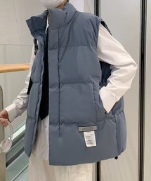 MGV（エムジーヴィー）の「ポケットタグフェイクダウンベスト（ダウンベスト）」