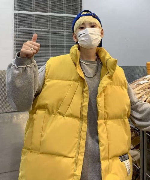 セール】ポケットタグフェイクダウンベスト（ダウンベスト）｜MGV