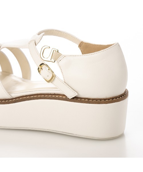 【EVOL】厚底ポインテッドグルカサンダルIU5008