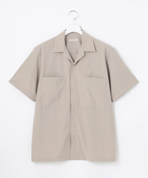 UNFILO(アンフィーロ)の「FINE MOVE オープンカラーシャツ(シャツ/ブラウス・メンズ・ブラック系/ベージュ系・X-LARGE/SMALL/LARGE/MEDIUM)」の15枚目の写真