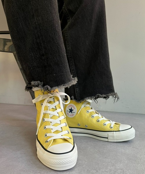 CONVERSE（コンバース）の「【CONVERSE/コンバース】ALL STAR (R) HI（スニーカー・レディース・ブルー系その他/ピンク/イエロー・24cm/23.5cm/24.5cm）」の6枚目の写真