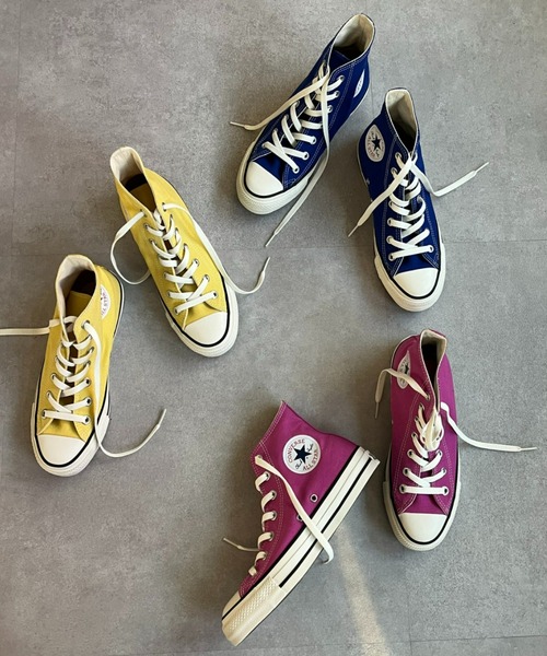 CONVERSE（コンバース）の「【CONVERSE/コンバース】ALL STAR (R) HI（スニーカー・レディース・ブルー系その他/ピンク/イエロー・24cm/23.5cm/24.5cm）」の4枚目の写真