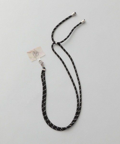 A part by（アパートバイ）の「【WEB限定】Apbロゴ　スマホショルダー（スマホグッズ・レディース・ブラック/ピンク/シルバー/ライトベージュ・FREE）」の4枚目の写真