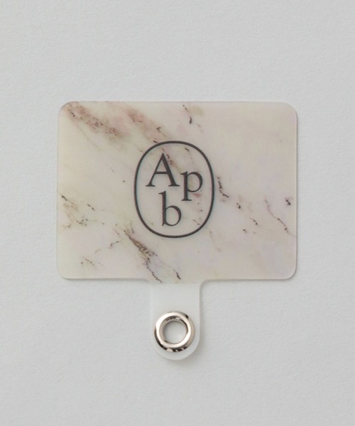 A part by（アパートバイ）の「【WEB限定】Apbロゴ　スマホショルダー（スマホグッズ・レディース・ブラック/ピンク/シルバー/ライトベージュ・FREE）」の12枚目の写真