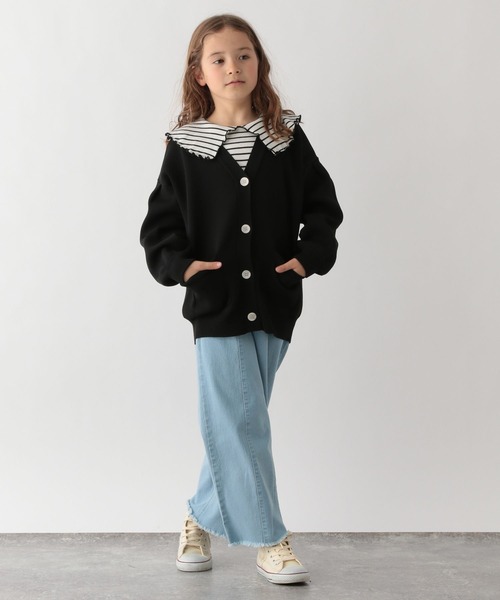 GLOBAL WORK(グローバルワーク)の「ヘビロッTEE/セーラーカラー/179995(Tシャツ/カットソー・キッズ・ホワイト系その他5/グレー系その他・100cm/110cm/140cm/150cm/120cm/130cm/160cm)」の21枚目の写真