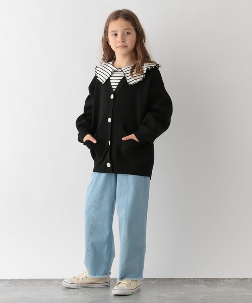 GLOBAL WORK(グローバルワーク)の「ヘビロッTEE/セーラーカラー/179995(Tシャツ/カットソー・キッズ・ホワイト系その他5/グレー系その他・100cm/110cm/140cm/150cm/120cm/130cm/160cm)」の22枚目の写真